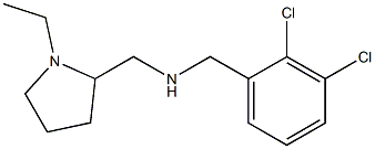 [(2,3-dichlorophenyl)methyl][(1-ethylpyrrolidin-2-yl)methyl]amine 구조식 이미지