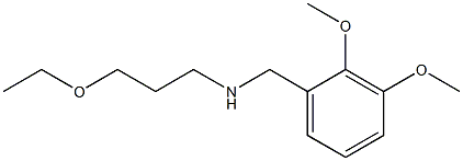 [(2,3-dimethoxyphenyl)methyl](3-ethoxypropyl)amine Structure