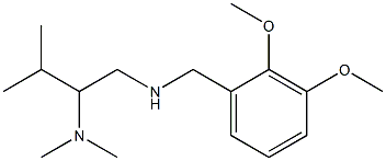 [(2,3-dimethoxyphenyl)methyl][2-(dimethylamino)-3-methylbutyl]amine Structure