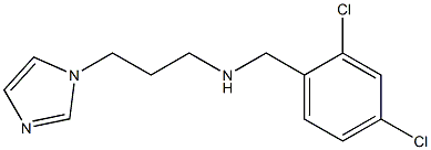 [(2,4-dichlorophenyl)methyl][3-(1H-imidazol-1-yl)propyl]amine Structure