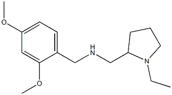 [(2,4-dimethoxyphenyl)methyl][(1-ethylpyrrolidin-2-yl)methyl]amine 구조식 이미지