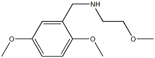 [(2,5-dimethoxyphenyl)methyl](2-methoxyethyl)amine Structure