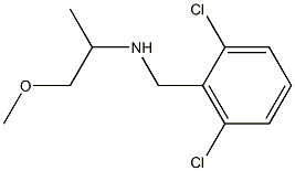 [(2,6-dichlorophenyl)methyl](1-methoxypropan-2-yl)amine 구조식 이미지