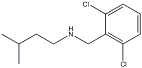 [(2,6-dichlorophenyl)methyl](3-methylbutyl)amine 구조식 이미지