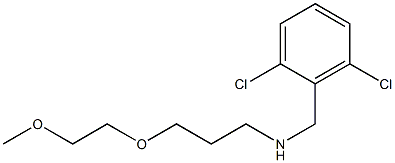 [(2,6-dichlorophenyl)methyl][3-(2-methoxyethoxy)propyl]amine 구조식 이미지