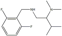 [(2,6-difluorophenyl)methyl][2-(dimethylamino)-3-methylbutyl]amine Structure