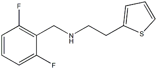 [(2,6-difluorophenyl)methyl][2-(thiophen-2-yl)ethyl]amine Structure
