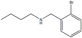 [(2-bromophenyl)methyl](butyl)amine Structure