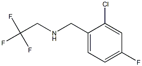 [(2-chloro-4-fluorophenyl)methyl](2,2,2-trifluoroethyl)amine 구조식 이미지