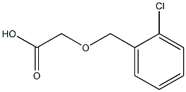 [(2-chlorobenzyl)oxy]acetic acid 구조식 이미지