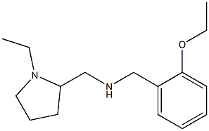 [(2-ethoxyphenyl)methyl][(1-ethylpyrrolidin-2-yl)methyl]amine Structure