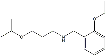 [(2-ethoxyphenyl)methyl][3-(propan-2-yloxy)propyl]amine 구조식 이미지