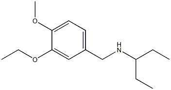 [(3-ethoxy-4-methoxyphenyl)methyl](pentan-3-yl)amine 구조식 이미지