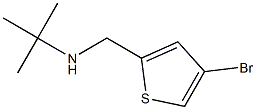 [(4-bromothiophen-2-yl)methyl](tert-butyl)amine 구조식 이미지