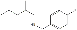 [(4-fluorophenyl)methyl](2-methylpentyl)amine Structure