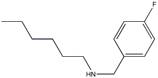 [(4-fluorophenyl)methyl](hexyl)amine 구조식 이미지