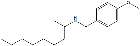 [(4-methoxyphenyl)methyl](nonan-2-yl)amine 구조식 이미지