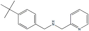 [(4-tert-butylphenyl)methyl](pyridin-2-ylmethyl)amine Structure