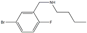 [(5-bromo-2-fluorophenyl)methyl](butyl)amine 구조식 이미지