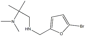 [(5-bromofuran-2-yl)methyl][2-(dimethylamino)-2-methylpropyl]amine 구조식 이미지