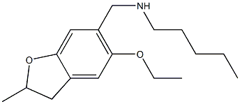 [(5-ethoxy-2-methyl-2,3-dihydro-1-benzofuran-6-yl)methyl](pentyl)amine 구조식 이미지