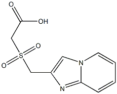 [(imidazo[1,2-a]pyridin-2-ylmethyl)sulfonyl]acetic acid 구조식 이미지