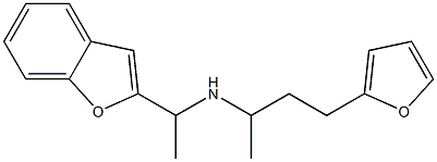 [1-(1-benzofuran-2-yl)ethyl][4-(furan-2-yl)butan-2-yl]amine 구조식 이미지