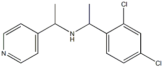 [1-(2,4-dichlorophenyl)ethyl][1-(pyridin-4-yl)ethyl]amine Structure