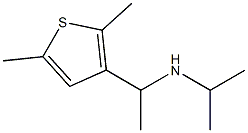 [1-(2,5-dimethylthiophen-3-yl)ethyl](propan-2-yl)amine Structure