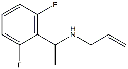 [1-(2,6-difluorophenyl)ethyl](prop-2-en-1-yl)amine Structure