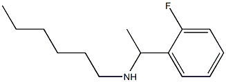 [1-(2-fluorophenyl)ethyl](hexyl)amine 구조식 이미지
