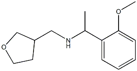 [1-(2-methoxyphenyl)ethyl](oxolan-3-ylmethyl)amine Structure