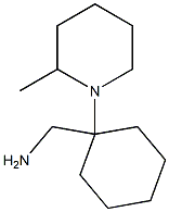 [1-(2-methylpiperidin-1-yl)cyclohexyl]methylamine Structure