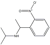 [1-(2-nitrophenyl)ethyl](propan-2-yl)amine 구조식 이미지