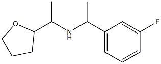 [1-(3-fluorophenyl)ethyl][1-(oxolan-2-yl)ethyl]amine 구조식 이미지