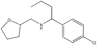 [1-(4-chlorophenyl)butyl](oxolan-2-ylmethyl)amine 구조식 이미지
