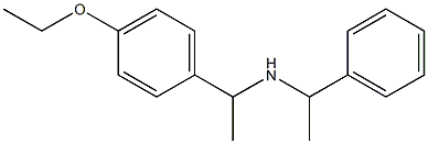 [1-(4-ethoxyphenyl)ethyl](1-phenylethyl)amine 구조식 이미지