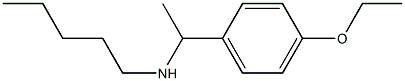 [1-(4-ethoxyphenyl)ethyl](pentyl)amine 구조식 이미지