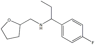 [1-(4-fluorophenyl)propyl](oxolan-2-ylmethyl)amine Structure