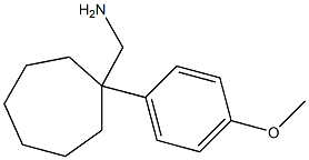 [1-(4-methoxyphenyl)cycloheptyl]methanamine 구조식 이미지