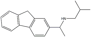 [1-(9H-fluoren-2-yl)ethyl](2-methylpropyl)amine 구조식 이미지