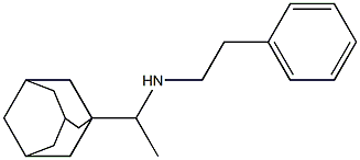 [1-(adamantan-1-yl)ethyl](2-phenylethyl)amine 구조식 이미지