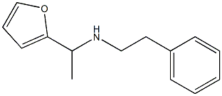 [1-(furan-2-yl)ethyl](2-phenylethyl)amine 구조식 이미지