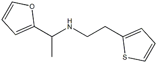 [1-(furan-2-yl)ethyl][2-(thiophen-2-yl)ethyl]amine 구조식 이미지