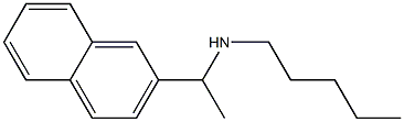[1-(naphthalen-2-yl)ethyl](pentyl)amine 구조식 이미지
