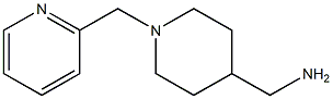 [1-(pyridin-2-ylmethyl)piperidin-4-yl]methanamine Structure