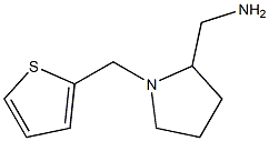 [1-(thiophen-2-ylmethyl)pyrrolidin-2-yl]methanamine 구조식 이미지