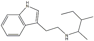 [2-(1H-indol-3-yl)ethyl](3-methylpentan-2-yl)amine 구조식 이미지