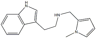 [2-(1H-indol-3-yl)ethyl][(1-methyl-1H-pyrrol-2-yl)methyl]amine 구조식 이미지