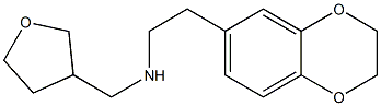 [2-(2,3-dihydro-1,4-benzodioxin-6-yl)ethyl](oxolan-3-ylmethyl)amine Structure